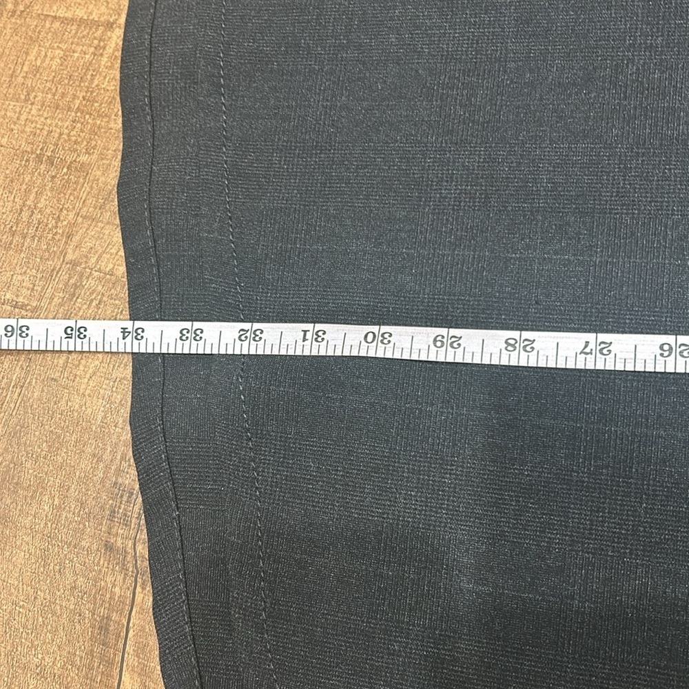 Zara Black Side High Low Midi Skirt Size M NEW - Picture 12 of 14